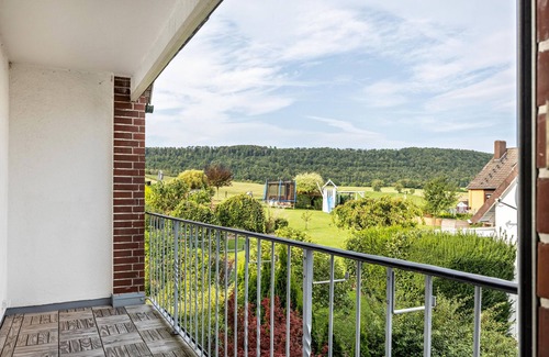 Salzhemmendorf Appartement | Appartement 'Schöner Iht Blick' avec vue sur les montagnes, balcon et Wi-Fi