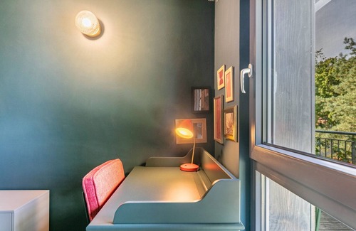 Joachimsthal Appartement | Appartement 'Schorfheider Blueberry Am Grimnitzsee' avec balcon et Wi-Fi