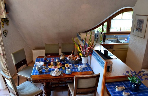 Sasbachwalden Appartement | Apartment 'Schwalbennest' with Mountain View, Shared Terrace and Wi-Fi