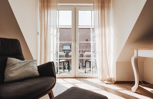 Baltrum Appartement | Apartment 'Shenandoah' with own balcony, Shared Garden and Wi-Fi