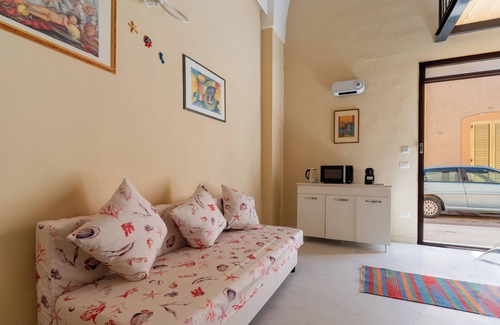 Alezio Appartement | Appartement 'Simone' avec Wi-Fi et climatisation