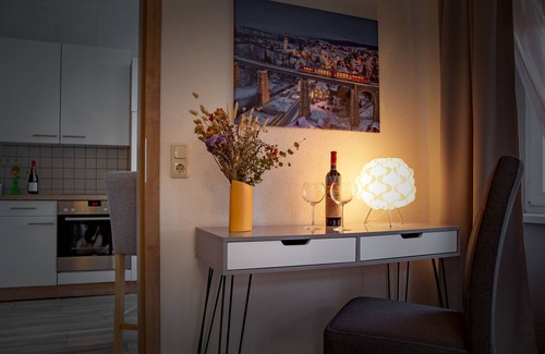 Sehmatal-Neudorf Appartement | Appartement-Standard-Salle de bain privée séparée