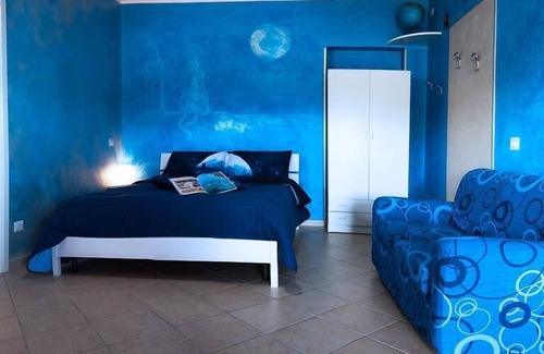 Agropoli Appartement | Appartement-Standard-Douche-Vue sur Montagne-Azzurro