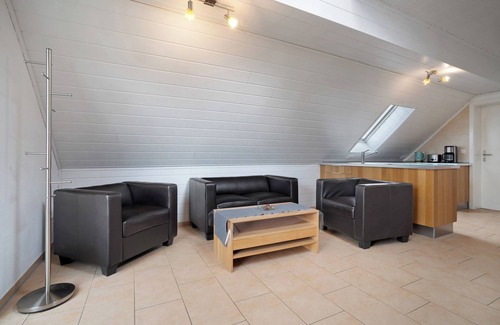 Grunow Appartement | Appartement 'Storchensommer' avec terrasse et balcon partagés