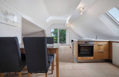 Grunow Appartement | Appartement 'Storchensommer' avec terrasse et balcon partagés