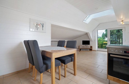 Grunow Appartement | Appartement 'Storchensommer' avec terrasse et balcon partagés