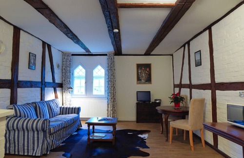 Dalwitz Appartement | Appartement Stork's Nest (2 pers.) - FerienGut Dalwitz Verwalterhaus