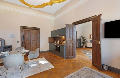 Querfurt Appartement | Appartement "Suite" avec piscine partagée, terrasse partagée et Wi-Fi