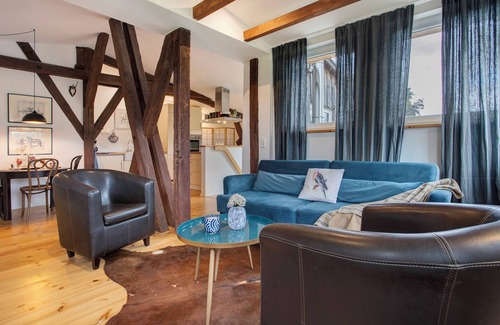 Groß Wokern Appartement | Appartement "Taubenkobel" avec jardin privé et Wi-Fi