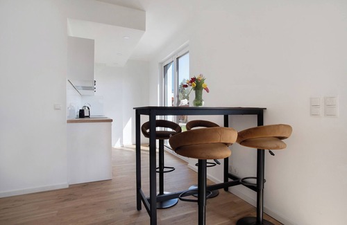 Innenstadt Appartement | Appartement "Top Loft Mit Gartenterrasse" avec terrasse privée, jardin partagé et Wi-Fi