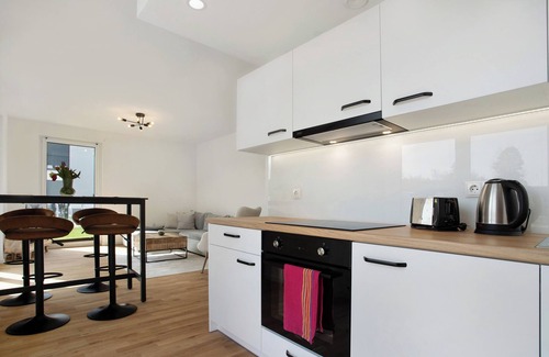 Innenstadt Appartement | Appartement "Top Loft Mit Gartenterrasse" avec terrasse privée, jardin partagé et Wi-Fi