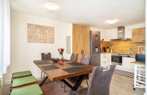 Meckenbeuren Appartement | Appartement "Tulipes" avec jardin partagé, balcon et Wi-Fi