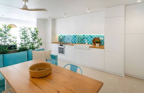 Sector B - Boliche Appartement | Appartement 'Turquesa Y Sal' avec vue sur la mer, balcon et Wi-Fi