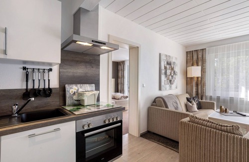 Ortsmitte Appartement | Appartement 'Typ 1' avec jardin partagé, balcon et Wi-Fi