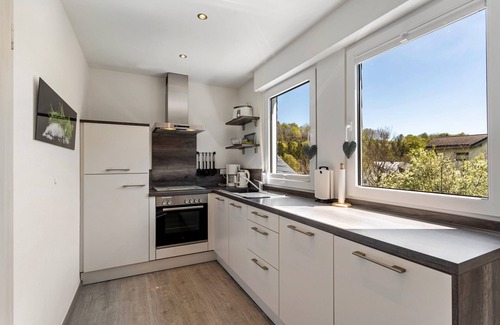 Ortsmitte Appartement | Appartement 'Typ 5' avec jardin partagé, balcon et Wi-Fi