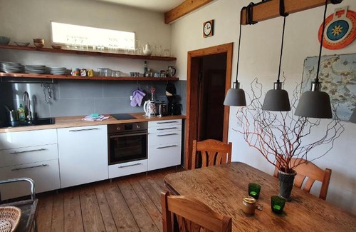 Pantow Appartement | Apartment Vera, Nähe Binz in traumhafter Alleinlage, 4-8 P.
