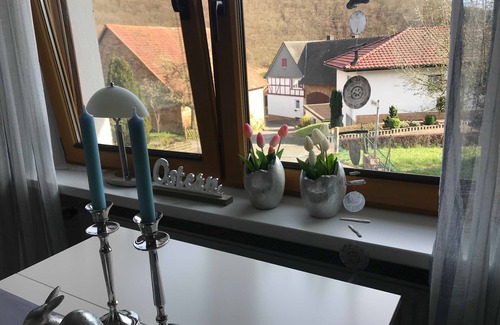 Nieder-Werbe Appartement | Appartement vue village