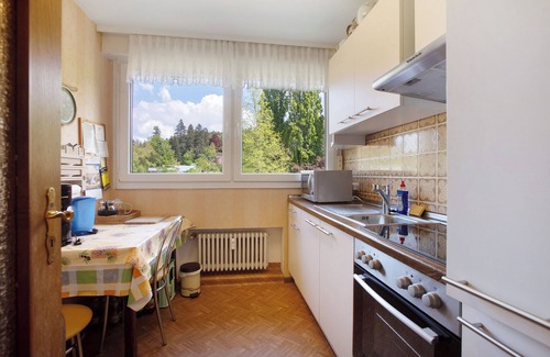 Badenweiler Appartement | Appartement 'Vogesen Mit Lift' avec vue sur les montagnes, balcon et Wi-Fi