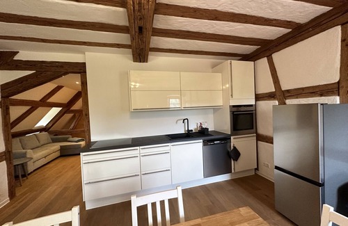 Marxzell Appartement | Apartment 'Waldblick' with Shared Garden and Wi-Fi