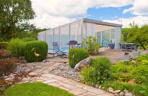 Emmingen-Liptingen Appartement | Apartment Witthoh, vacation on the farm with pool, very quiet location