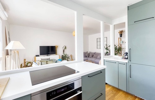 Levallois-Perret Appartement | Apartment with balcony a stone's throw from the Champs-Élysées