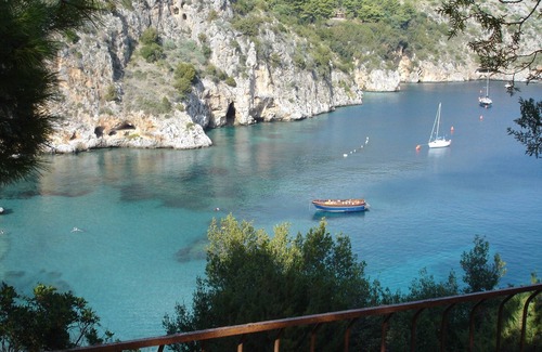 Ogliastro Cilento Appartement | Appartement avec une belle terrasse panoramique sur la côte du Cilento