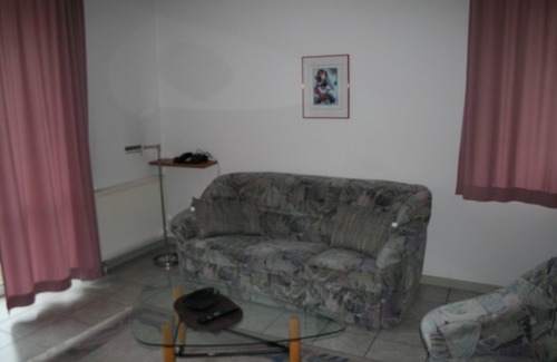 Bad Driburg Appartement | Appartement avec balcon dans la maison d'hôtes Therme-Blick