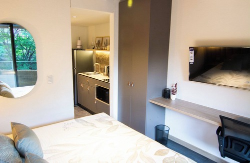 Suramericana Hôtel | Apartment with balcony in Laureles