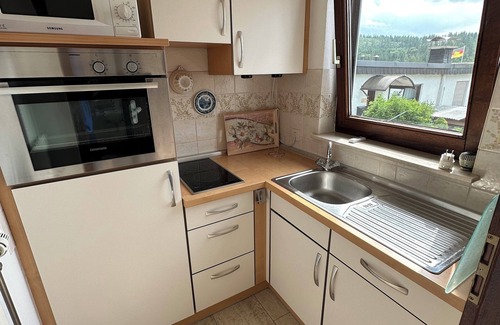 Glindfeld Appartement | Apartment with balcony, kitchen bathroom
