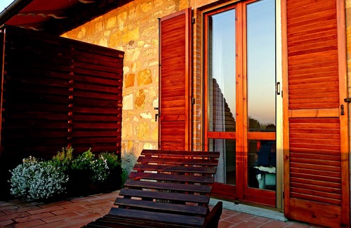 Montegabbione Appartement | Appartement avec vue fantastique sur le terrain de la ferme biologique