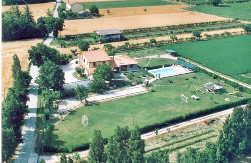 Santa Maria degli Angeli Appartement | Appartement avec jardin et piscine avec vue splendide sur Assise