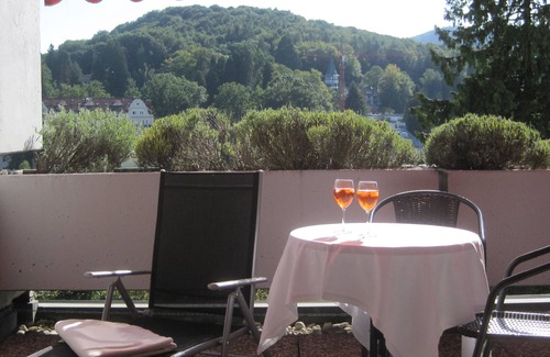 Baden-Baden Appartement | Appartement avec grande terrasse et vue panoramique près de Festspielhaus