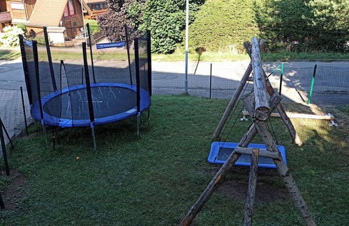 Grafenhausen Appartement | Apartment with playground, rabbits and whirlpool