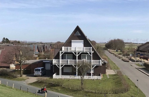 Friedrichskoog-Spitze Appartement | Appartement avec vue sur la mer / juge pour couple marié - appartement avec vue sur la mer