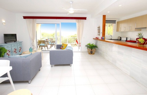Campos Appartement | Sweet Home Es Trenc 3 bedroom and sea view terrace
