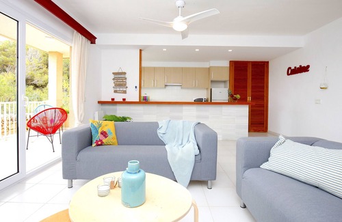 Campos Appartement | Sweet Home Es Trenc 3 bedroom and sea view terrace