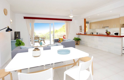 Campos Appartement | Sweet Home Es Trenc 3 bedroom and sea view terrace