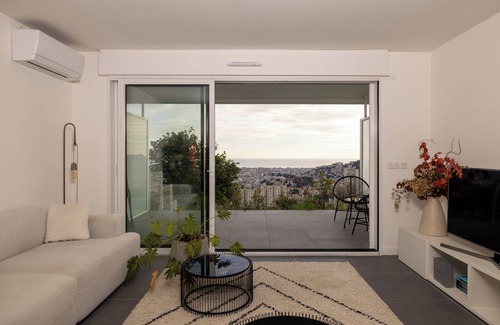 Le Ray Appartement | Appartement avec vue mer, piscine et terrasse privée