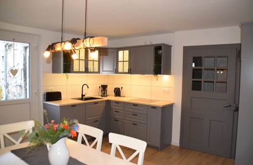 Lichtenau Appartement | Appartement 'Ferienwohnung' avec terrasse partagée, jardin partagé et Wi-Fi