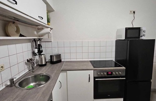 Altlindenau Appartement | Apartment with stadium view