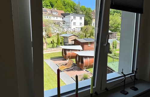 Bad Karlshafen Appartement | Apartment 'Wohnung 3' with Shared Terrace, Shared Garden and Wi-Fi