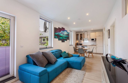 Usseln Appartement | Appartement "Zentral" avec jardin privé et balcon