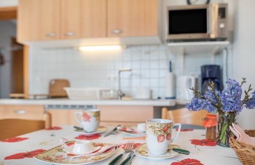 Clausdorf Appartement | Appartement 'Zur Eule - Steinkauz' avec terrasse partagée, jardin partagé et Wi-Fi