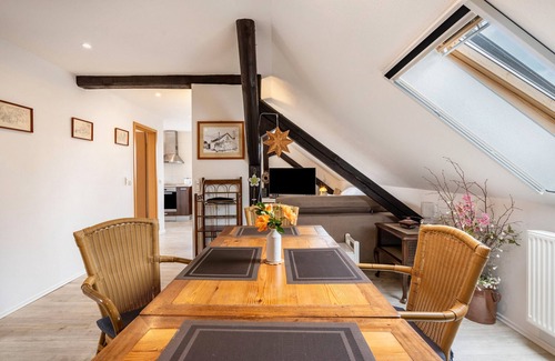 Hosterwitz Appartement | Apartment 'Zur Alten Säge' with Shared Terrace, Wi-Fi and Air Conditioning