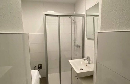 Mitte Appartement | Apartment Zur Schleuse with fireplace, garden, family-friendly.