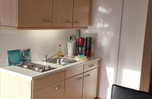 Unterwoessen Appartement | Ferienwohnungen 40 m², 2-4 Personen, Wohnzimmer, Schlafzimmer, Du/WC, Balkon, TV