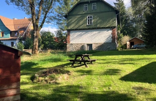 Stary Gierałtow Appartement | Apartments in the valley of the Landecker Biele - blue
