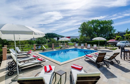 Srebreno Appartement | Apartments Mali Paradiso - Appartement 1 Chambre Confort avec Balcon et Vue sur la Piscine