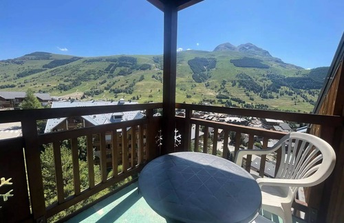 Les Deux Alpes Appartement | Ravissant appartement 6 personnes sur les hauteurs de la station-Parking privé