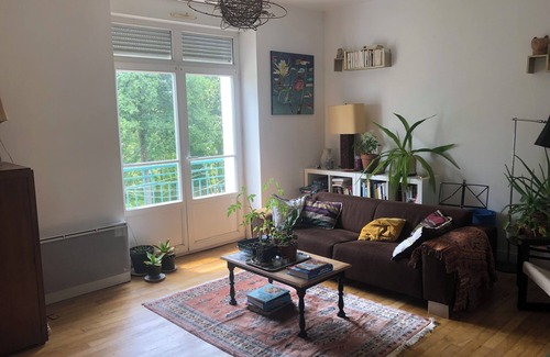 Quimperle Appartement | Apparemment T3 lumineux, traversant, centre ville à pied, parking, plages 15 min